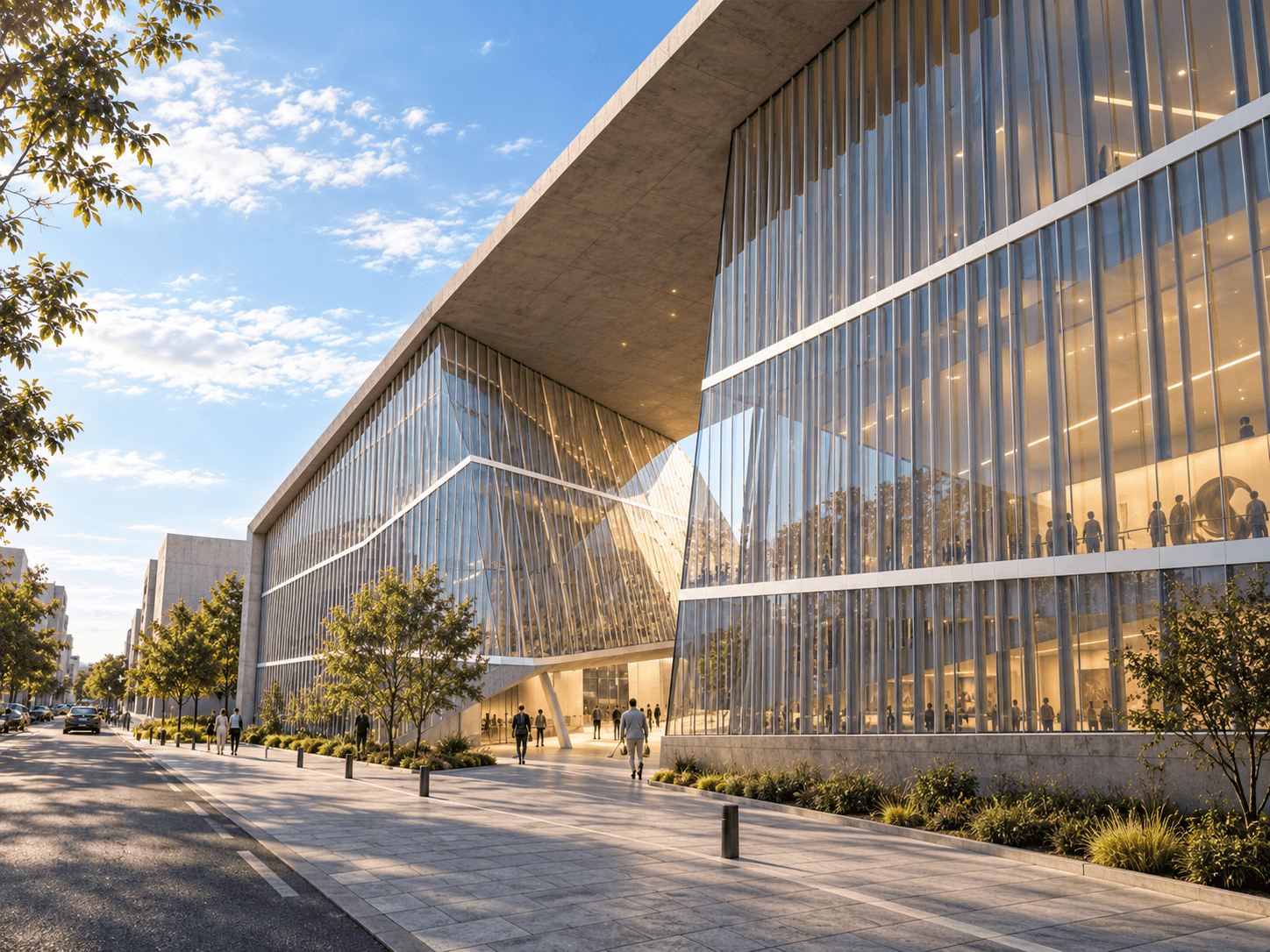 Balat Community Center exterior render 1