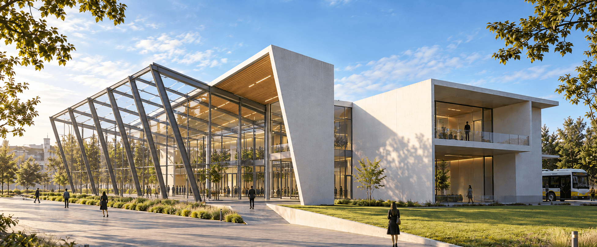 Bostancı Transportation Hub hero render