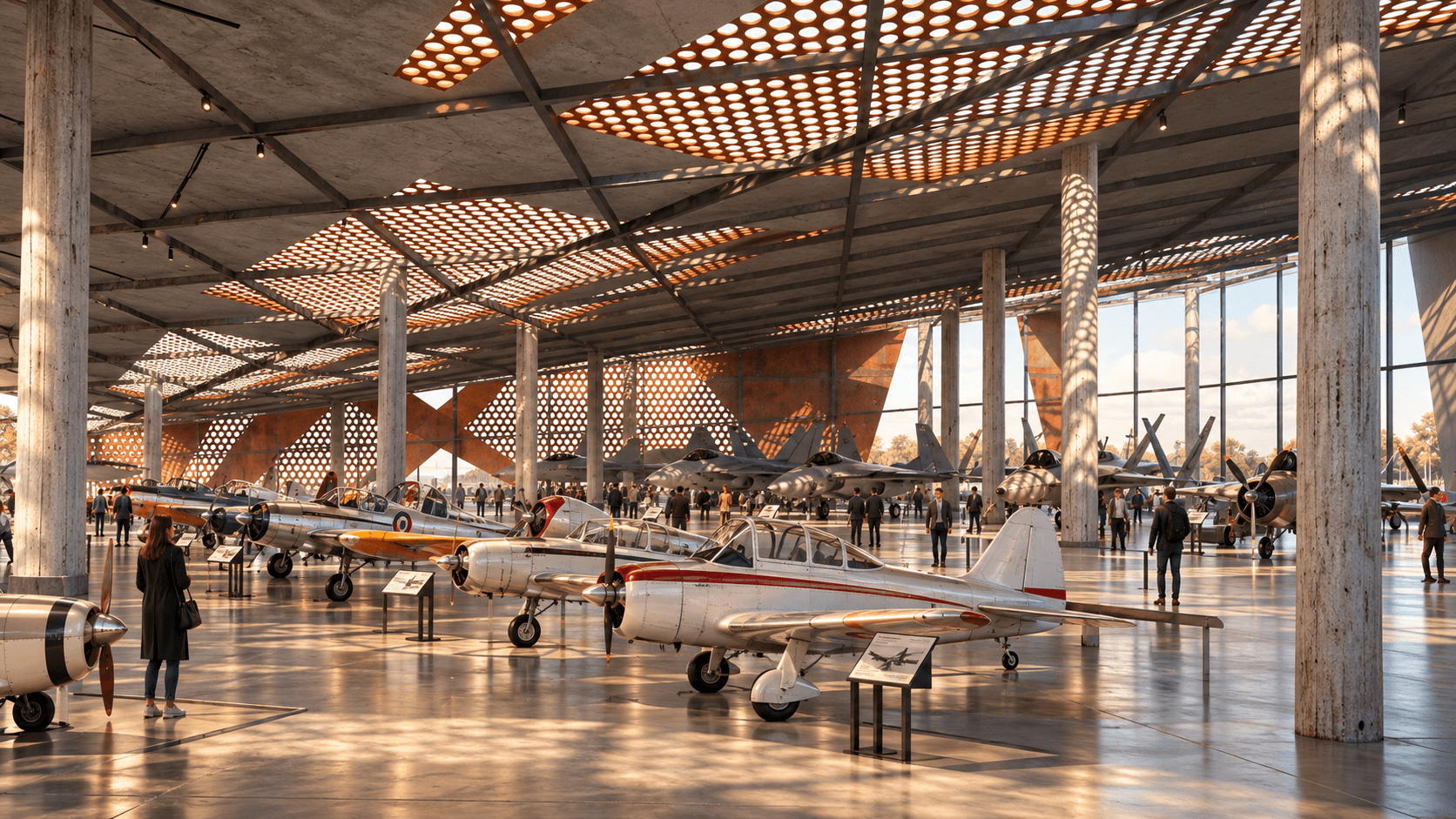 Yeşilköy Aviation Museum interior image